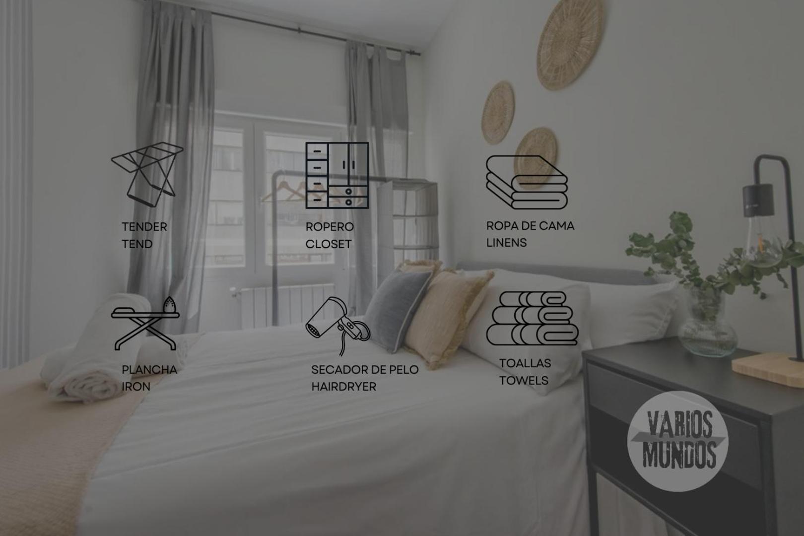 Excuisite New Apt En Gran Via Para 5Pax E2 Madrid Ngoại thất bức ảnh