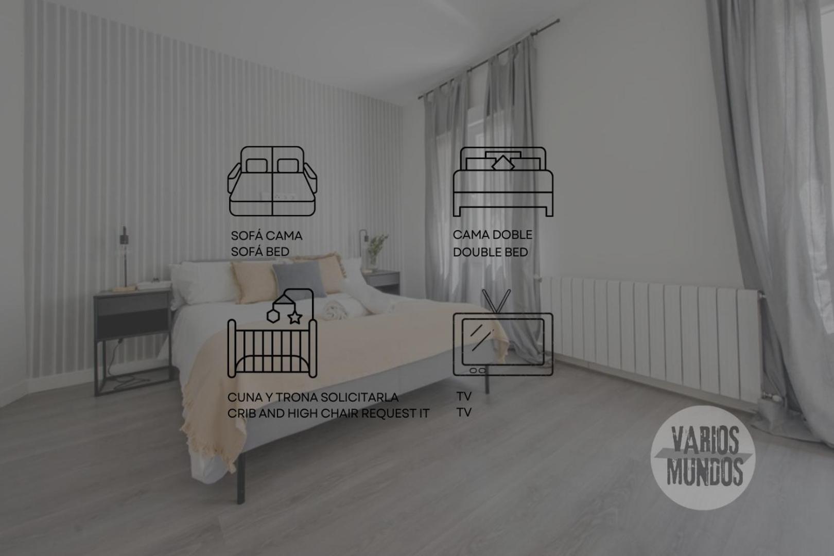 Excuisite New Apt En Gran Via Para 5Pax E2 Madrid Ngoại thất bức ảnh