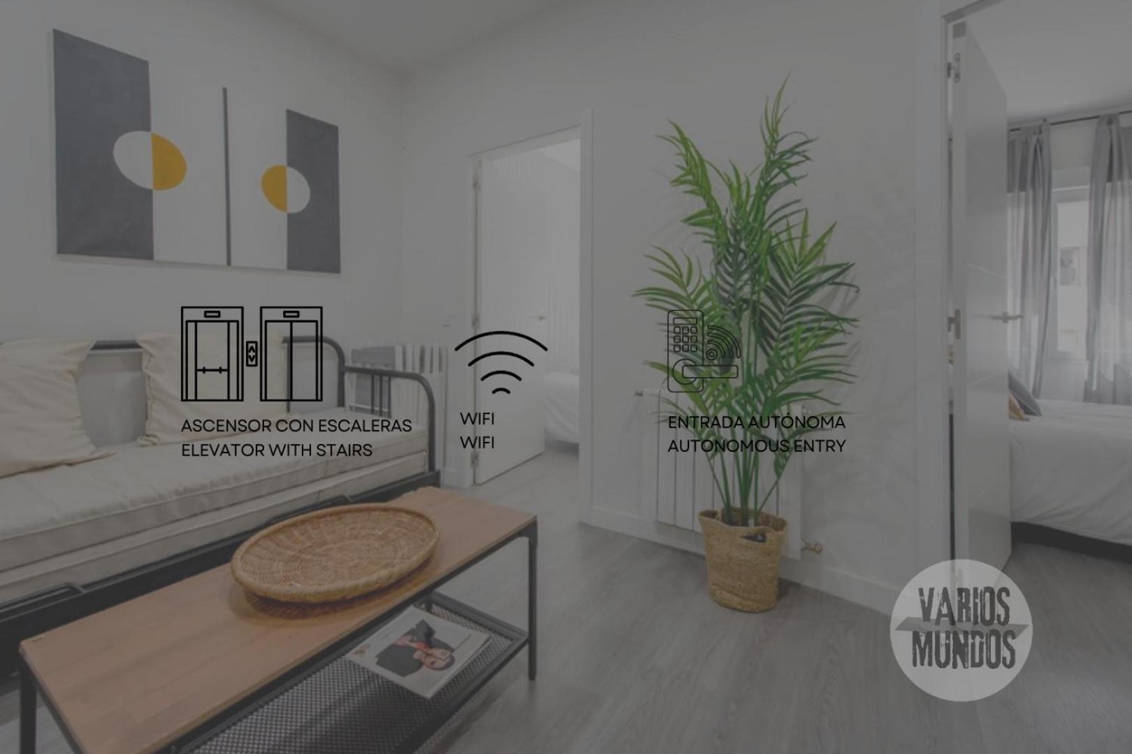 Excuisite New Apt En Gran Via Para 5Pax E2 Madrid Ngoại thất bức ảnh